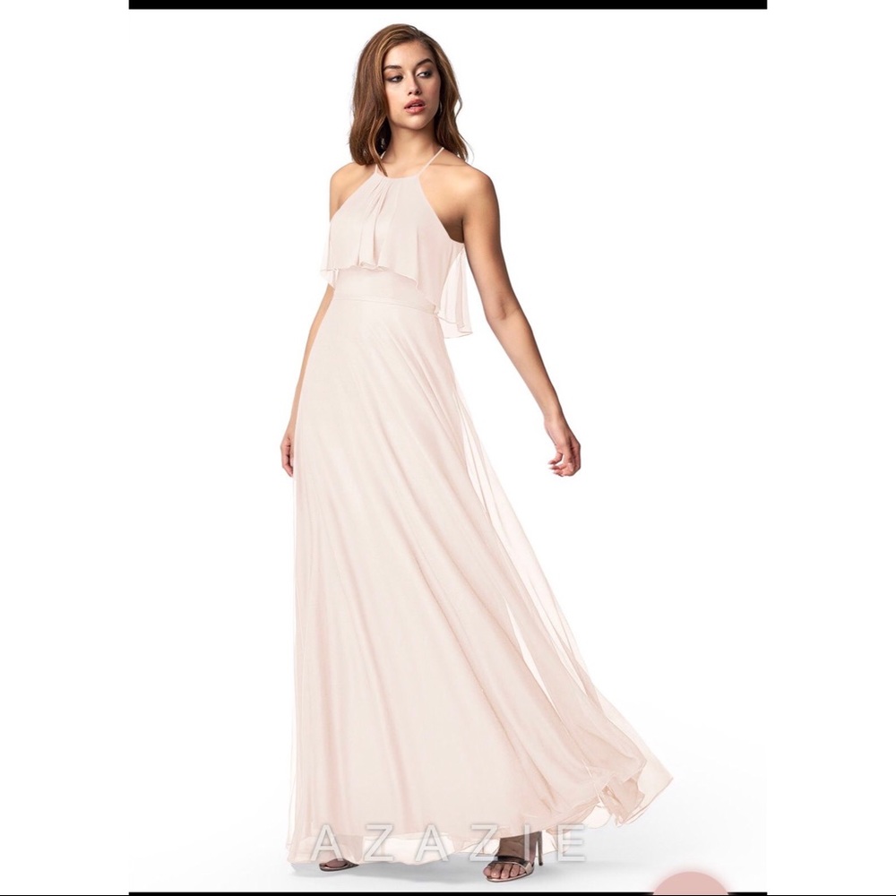 Azazie Rose Quartz Dress